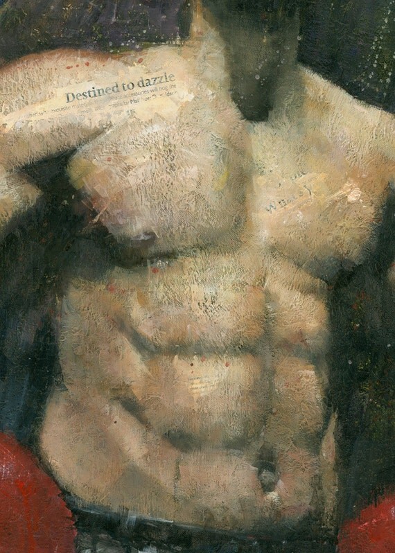 male figure painting