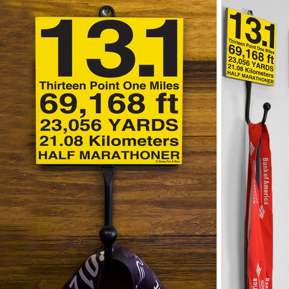 Items similar to 13.1 Math Miles Medal Hook - [tr-12509] on Etsy
