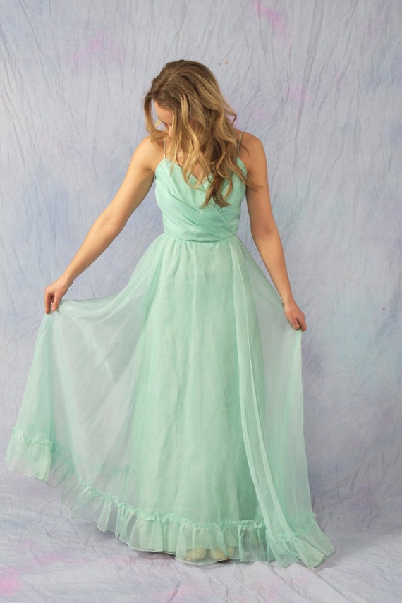 Vintage Green Bridesmaid Dresses 2