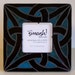 Mosaic Picture Frame - "Celtic Knot Blue"