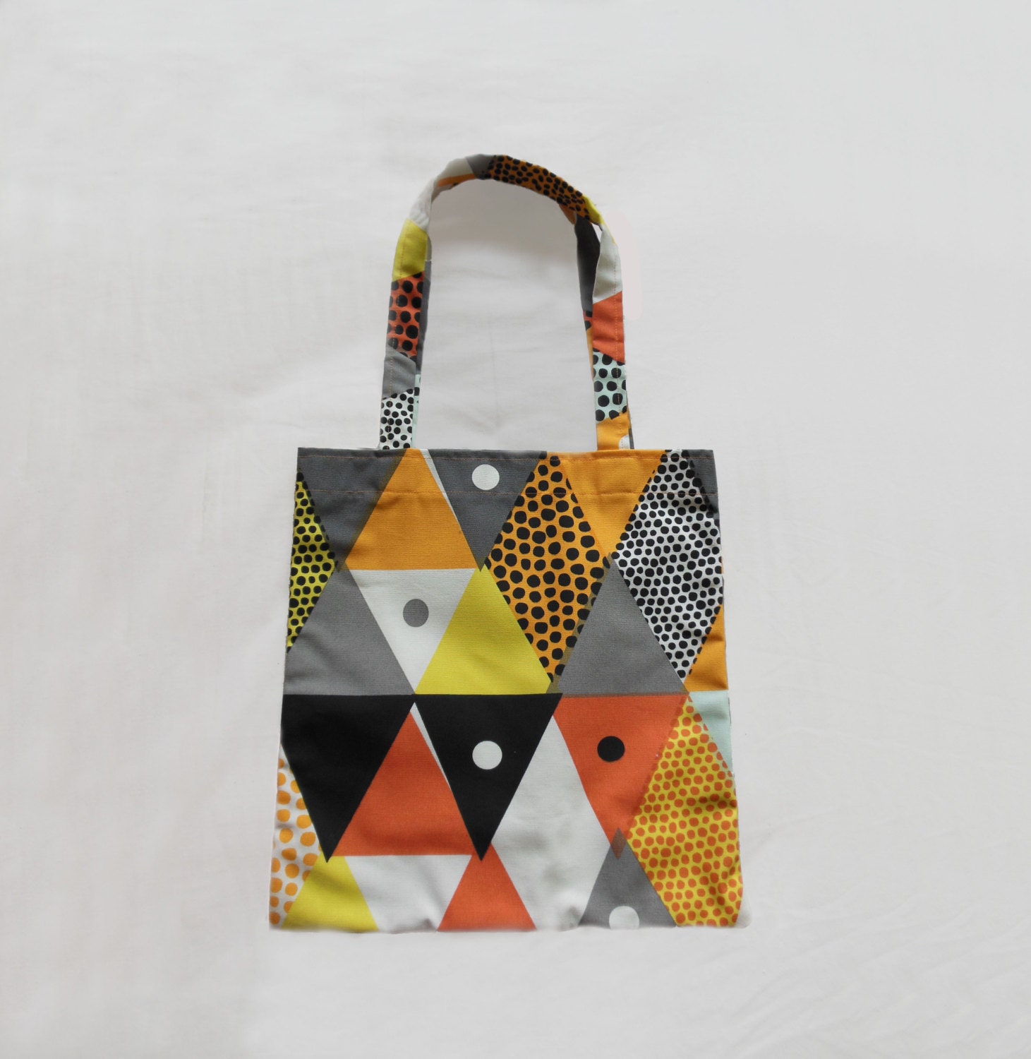 Geometric Pattern Shopper Tote Bag