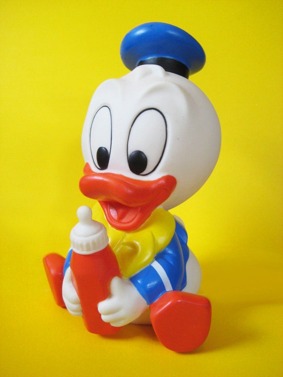 vintage rubber donald duck