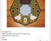 Duck Pond - Penny Rug Kit - DIY