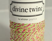 Red and Green Bakers Twine--HOLIDAY Divine Twine, Holiday Bakers Twine (240 yards) Red and Green Twine, Christmas Twine, Holiday Twine Il_170x135