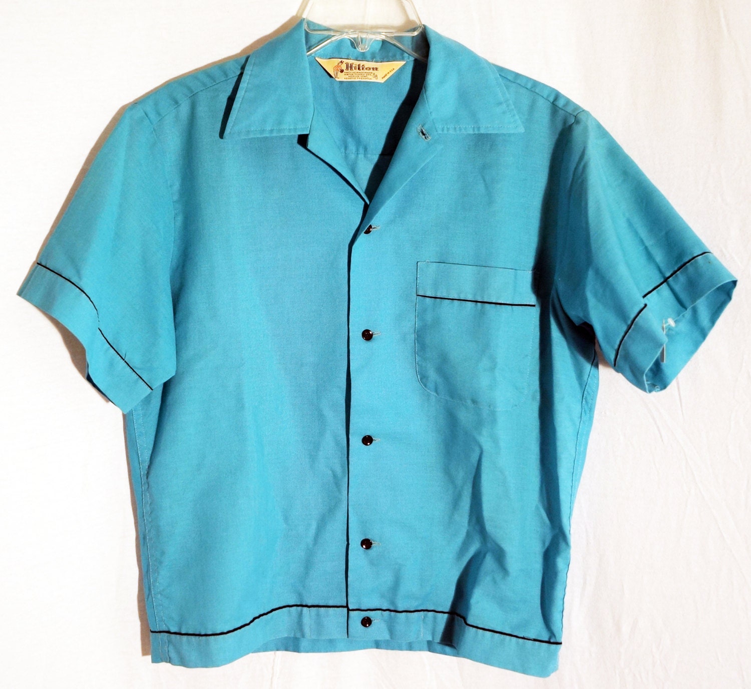 1950s Bowling Shirt Sz M by GrandFunkeVintage on Etsy