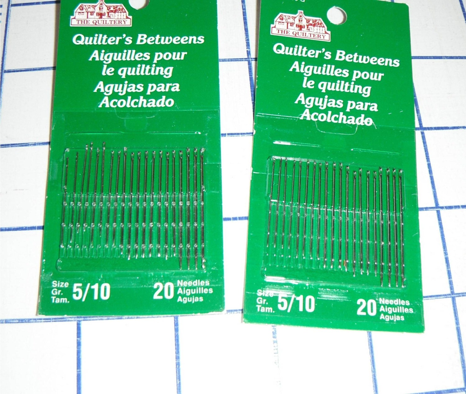 Quilter's Needles Between Needles 20 Pack for Hand Sewing