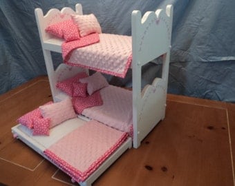 18 Doll Triple Bunk Bed Plans PDF Woodworking