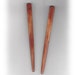 Hair Sticks Aromatic Red Cedar Swirling Grain 6 inches pair (142)