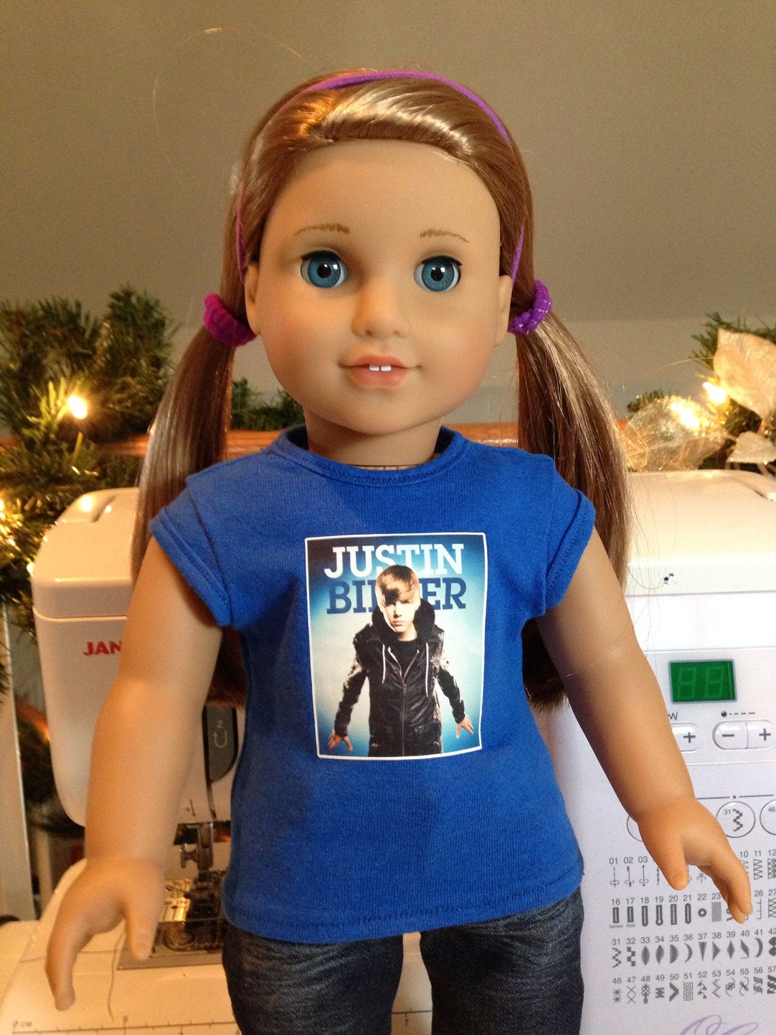 Custom Justin Bieber shirts for American Girl and 181125 x 1500
