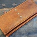 simple leather wallet