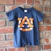 READY TO SHIP- size 12-18 mos- Auburn University Romper- War Eagle