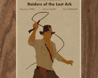Indiana Jones and the Raiders of the Lost Ark 22x16 Poster Print