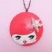 Mermaid Ariel Doll Face Necklace