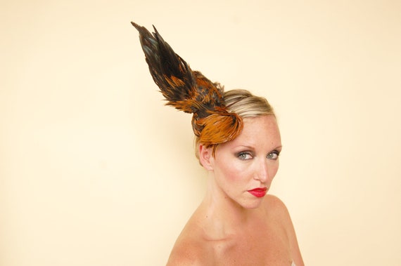 Taxidermy Rooster Fascinator