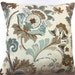 Two Cadet Blue Brown Sienna Taupe Natural Pillow Covers Decorative Modern18 inch Toss Throw Accent Pillow Covers