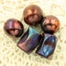 Raku Focal Bead Set