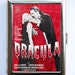 Dracula Cigarette Case Wallet Business Card Holder horror movie poster cult classic b movie