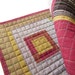 Folk Art Cross Quilt No.1 - Modern Art Quilt, Quilted Patchwork Wall Hanging, Contemporary Folk Art