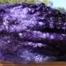 2 OZ Lincoln Wool Locks - Hand Dyed Midnight Blue