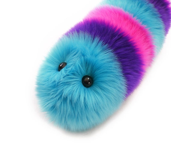 fluffy caterpillar toy