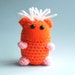 Ginger the Amigurumi Guinea-Pig Miniature Collectable