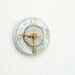 Porthole Clock - Driftwood and Brass
