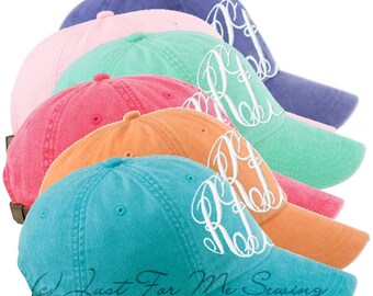 Monogrammed Baseball Cap
