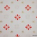 1940's Vintage Wallpaper Red White and metallic gold geometric