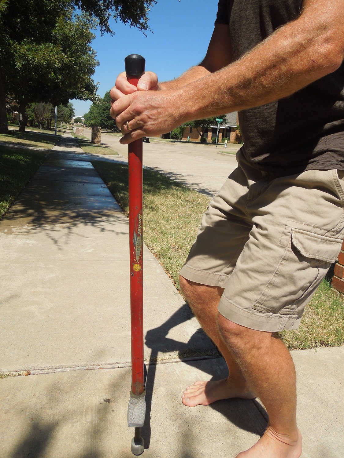 Vintage 1950's Rocket Pogo Stick
