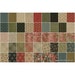 Queen size quilt made with Rembrance by moda