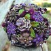 Reserved for Anna -- remaining balance on brooch bouquet