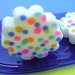 SALE Soap - Polka Dot Peaches - All Natural Glycerin - Last and final