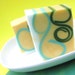 SALE Soap - Zucchini Flower Swirl Soap - All Natural Glycerin - LAST and Final Two