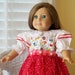 American Girl Doll Clothes - Summer Fruit Dress - Fits American Girl Doll or 18 or 20 inch doll
