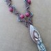 Goddess Hemp Macrame Necklace - Natural Hippie Bohemian