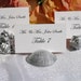Assorted Silver shell place card holders- set of 35