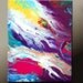 Abstract Art Painting 11x14 Original Contemporary Paintings on Canvas by Destiny Womack - dWo - Embracing the Light