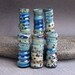 Made to order. MruMru Handmade Lampwork Glass Bead set. Sra.