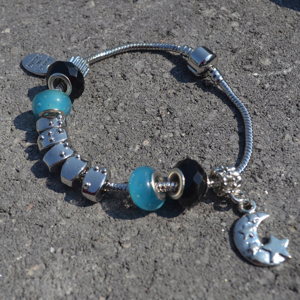 SALE Braille Letter Bead Bracelet from Jewelry in by KFEHRdesigns