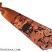 Boys copper skull necktie, clip on boy tie skull print RokGear design