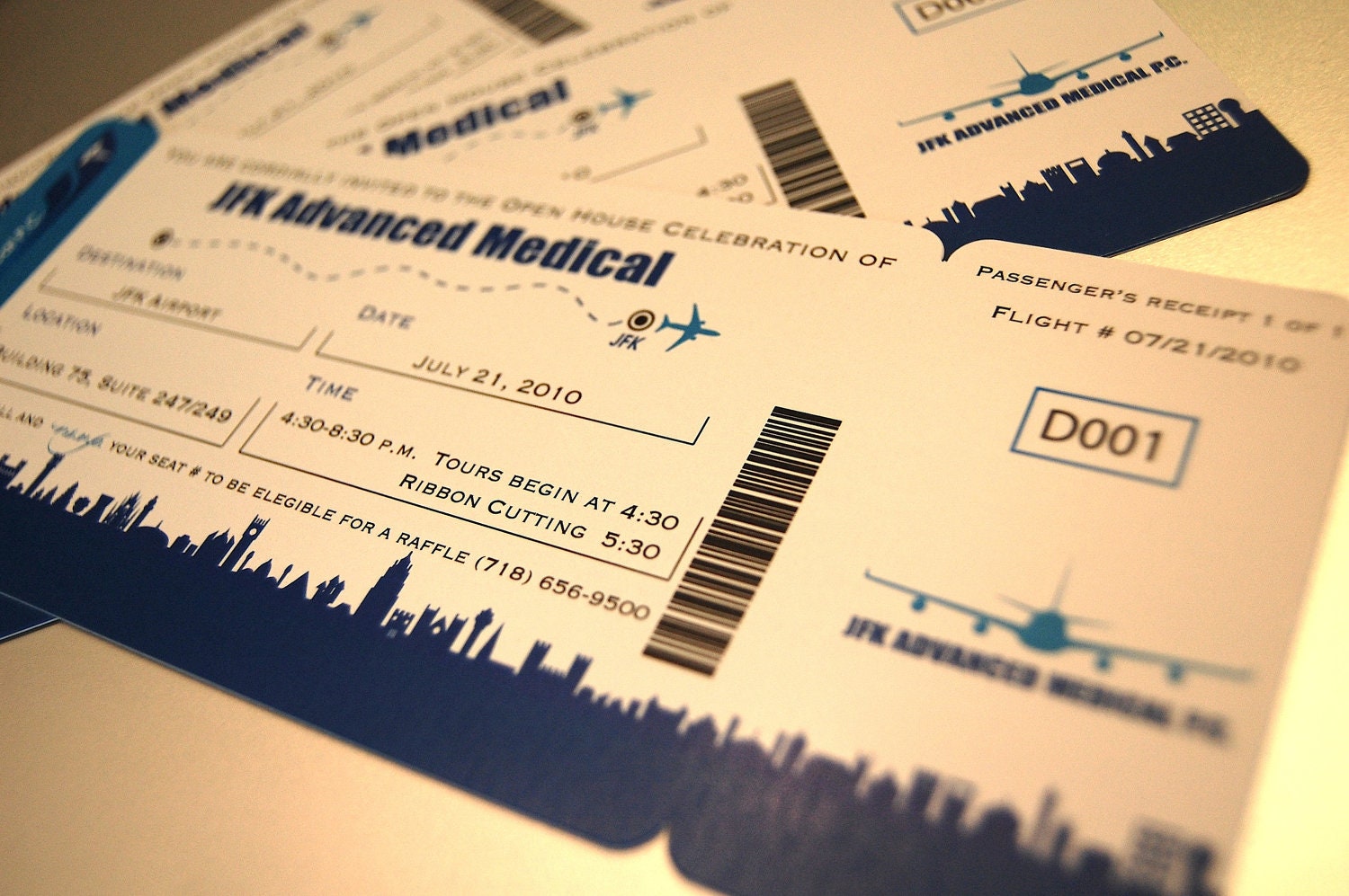 anaderoux: Airline Ticket Invitations - Boarding Pass JFK Airport New York