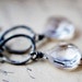 Tourmalinated Quartz Dangle Earrings