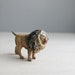 antique lead lion toy