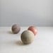 antique croquet ball collection / neutral