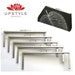 Clutch Purse Frames - Set of 5 Malibu Nickel - Ships from USA