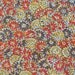 Little Fall Daisies - Vintage Fabric New Old Stock Juvenile 50s 36 in wide Orange Gold Brown