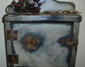 Thin 2 Deep Profile Primitive Country Wood Thermostat Door Bell