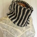 Hand Knit Soft Wool Cowl Neck Warmer for Men and Women
