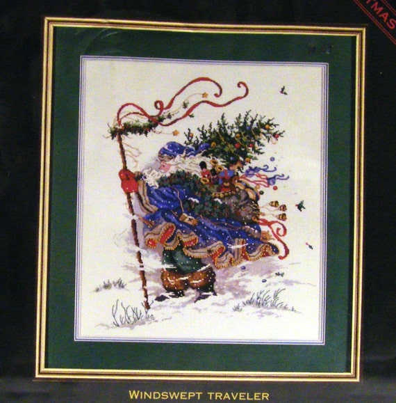 Windswept Traveler Gold Collection Counted Cross Stitch Kit by