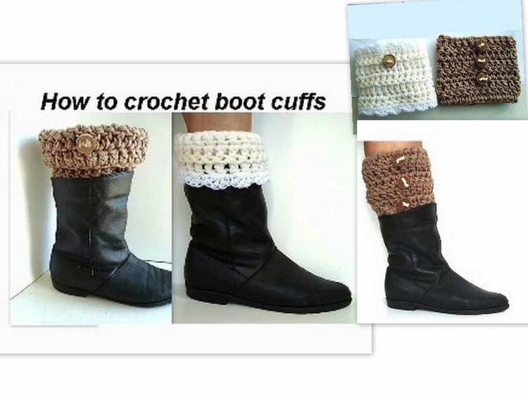 CROCHET PATTERN boot cuffs crochet patterns children by ...